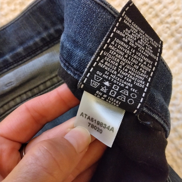 7 For All Mankind Men's Dark Wash Standard Jeans Size 38 Contemporary Denim - Picture 10 of 10